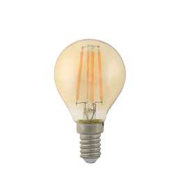 ΛΑΜΠΤΗΡAΣ LED FILAMENT DIMMABLE AMBER   4W   E14 - P45