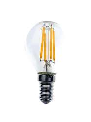 ΛΑΜΠΤΗΡΑΣ LED FILAMENT ΔΙΑΦΑΝΗ  4W   E14 - P45