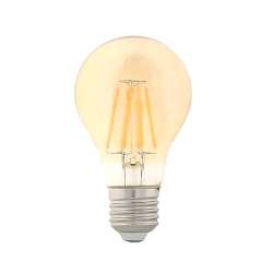 ΛΑΜΠΤΗΡAΣ LED FILAMENT DIMMABLE AMBER   4W   E27 - A60