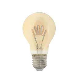 ΛΑΜΠΤΗΡAΣ LED FILAMENT DIMMABLE AMBER SPIRAL  6W   E27 - A60